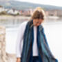 100% Baby Alpaca Rockpool Scarf, thumbnail 1 of 6