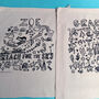 Personalised Colour It In Craft Sack, thumbnail 7 of 12
