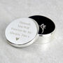 Personalised Silver Engagement And Wedding Ring Box, thumbnail 2 of 9
