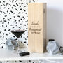 Personalised Will You Be My Bridesmaid Wine Box, thumbnail 1 of 8