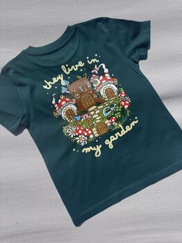 Fairy Garden Kids Organic T Shirt, 5 of 9