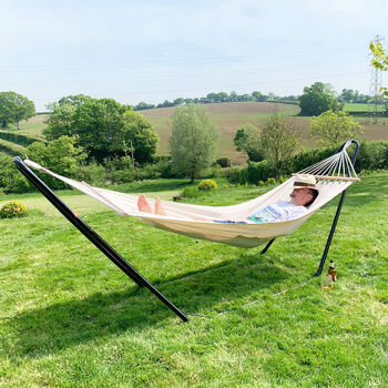 Personalised Hammock With Stand, 2 of 5