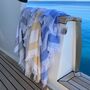 Coastal Stripe Peshtemal Towel Citron, thumbnail 5 of 11