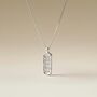 Personalised Tag Pendant Necklace, thumbnail 1 of 7