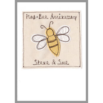 Personalised Bumble Bee 1st Birthday Card, 9 of 12