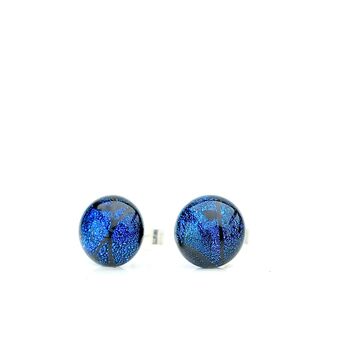 Sapphire Blue Stud Earrings For Birthdays, 2 of 9