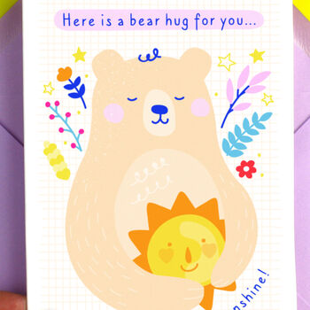 Sending A Bear Hug Just Because Card, 2 of 5