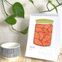 Pickles Desk Calendar 2026 Food Illustrations, thumbnail 2 of 5