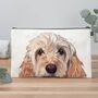 Cream Cockapoo Makeup Bag, thumbnail 1 of 2