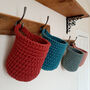 Hanging Crochet Basket, thumbnail 1 of 12
