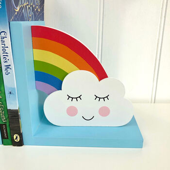 Personalised Children's Rainbow Book Ends, 5 of 7