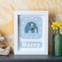 Personalised Childrens Elephant Clock, thumbnail 1 of 10