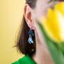 Bluebell Earrings, Spring Flowers, Mothers Day Gift, thumbnail 7 of 7