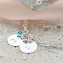You And Me Birthstone Charm Bracelet, thumbnail 2 of 7