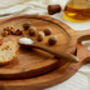 Alma Natural Wood Round Serving Board Set, thumbnail 4 of 4