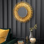 Flat Metal Wall Mirror, thumbnail 3 of 8