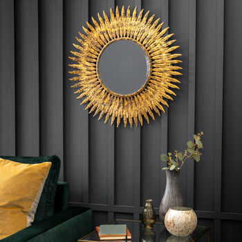 Flat Metal Wall Mirror, 3 of 8