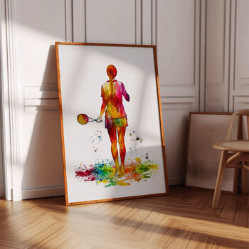 Personalised Badminton Player, 3 of 5