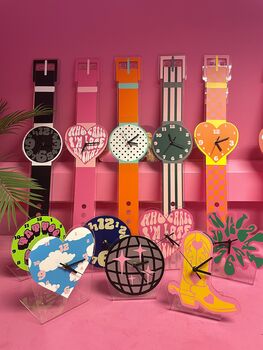 Disco Ball Table Decorative Clock Silent Movement, 6 of 7