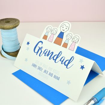 Personalised Grandad's Father's Day Card, 3 of 5