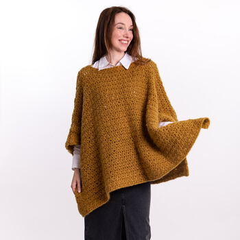 Beginners Poncho Crochet Kit, 2 of 12
