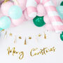 Christmas Pastel Candy Cane Foil Balloon, thumbnail 2 of 3