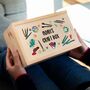 Personalised Craft Box With Sliding Lid, thumbnail 1 of 5