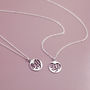 Anniversary Sterling Silver Initial Necklace, thumbnail 9 of 12