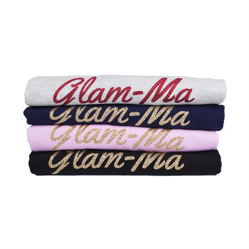 'Glam Ma' Glamorous Grandma Sweatshirt Jumper, 4 of 9