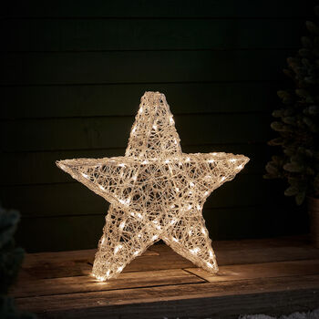Twinkly Smart LED Outdoor Acrylic Medium Christmas Star, 8 of 12