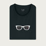 Sun Dials Black Roadtrip Organic T Shirt, thumbnail 2 of 6