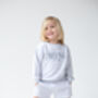 Spring Mama Est Embroidered Personalised Sweatshirt, thumbnail 5 of 12