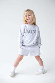 Mama Est. Embroidered Personalised Sweatshirt Jumper, 5 of 12