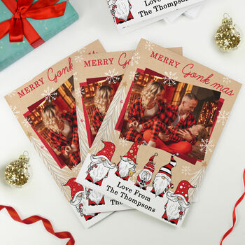 Christmas Cards Family Pack Of 10 Photo Personalised, 2 of 7
