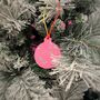 Neon Jesmonite Christmas Bauble 10 Colour Options, thumbnail 2 of 8