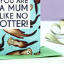 Mum Like No Otter Mother's Day Card, thumbnail 3 of 6