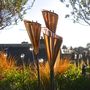 One Copper Cala Lily Garden Sculpture Lt246, thumbnail 4 of 12