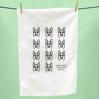 German Shepherd Tea Towel, 2 of 3