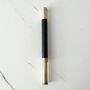 Antique Mills Maker Black Leather Silver Colour Telescope, thumbnail 1 of 5