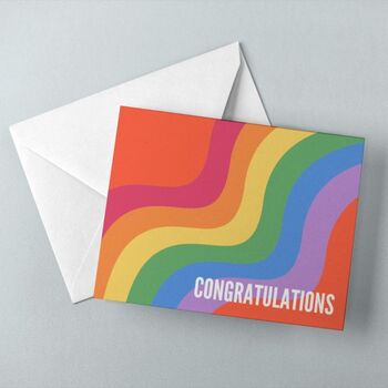 Happy Birthday Rainbow Greeting Card, 2 of 6