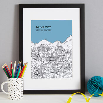 Personalised Lancaster Print, 4 of 9