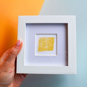 Custard Cream Mini Art Print, 5 of 9