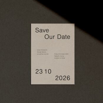 Suki Wedding Save The Date — Printed, 5 of 5