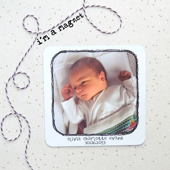 Large Personalised Photograph Magnet Gift, 3 of 3