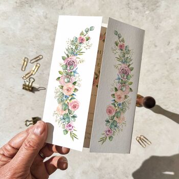 Blush Pink Roses And Greenery Wedding Invitation Suite, 10 of 12