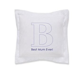 Embroidered Outline Letter Pillowcase, 2 of 10