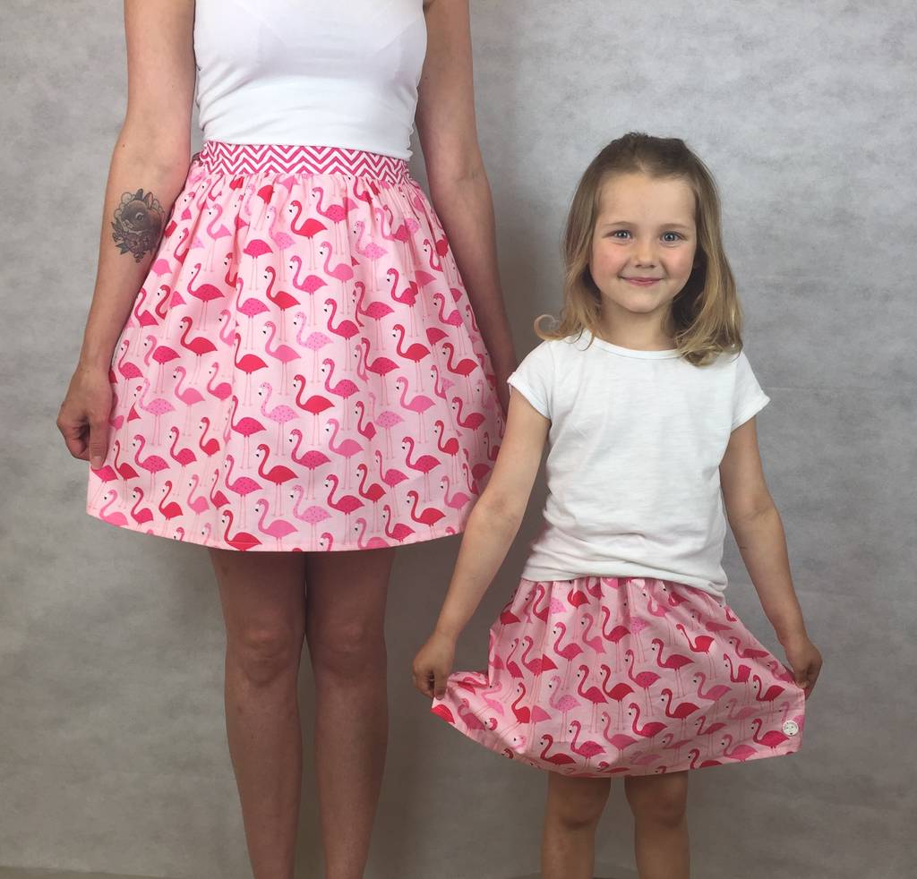 mother daughter matching skirts