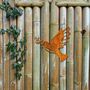 Metal Peace Bird Garden Decor Rusty Bird Wall Art Gift, thumbnail 7 of 10
