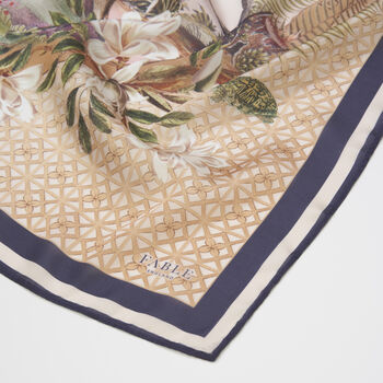 Wonderland Narrative Square Scarf, 4 of 4