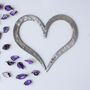 Personalised Iron Heart Sculpture, thumbnail 4 of 6